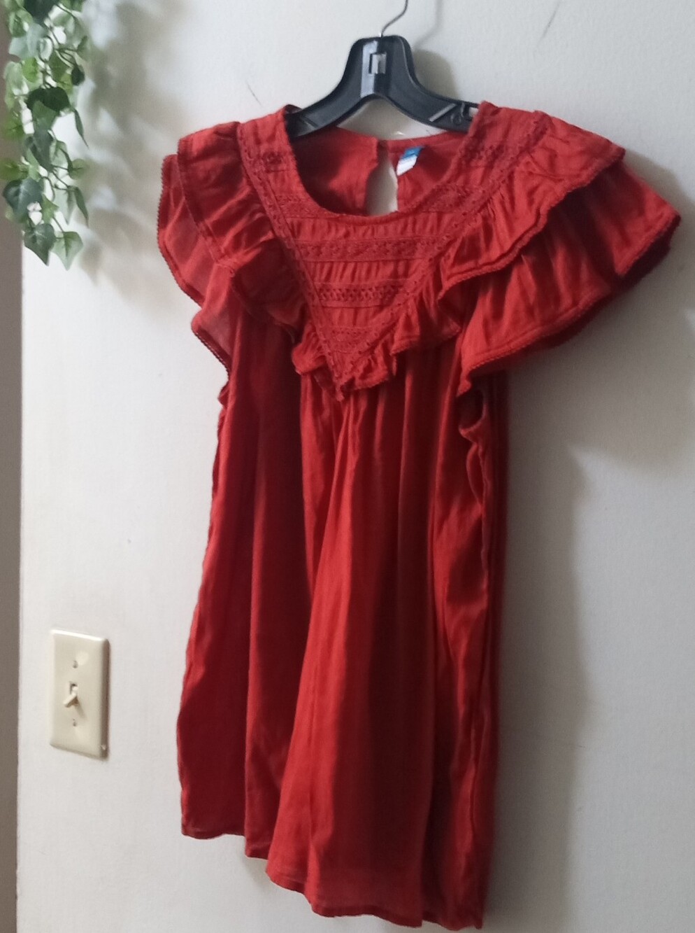 Old Navy  Ruffle Top XS Tall